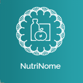 App icon for the NutriNome DNA Analysis app by LifeNome available in the Sequencing.com Genome App Store for all DNA tests such as 23andMe, AncestryDNA, FTDNA, MyHeritage, Living DNA, Vitagene, Dante Labs, Helix and genome sequencing.