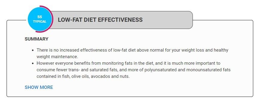 weight loss dna test